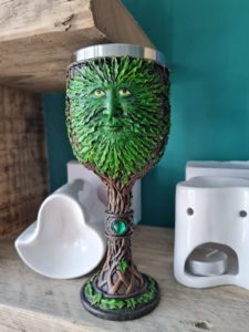 Green Man Goblet